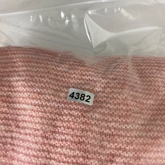 J Crew Ruffleneck Sweater Pink Womens Small Long Sleeves Alpaca Blend - Picture 9 of 9